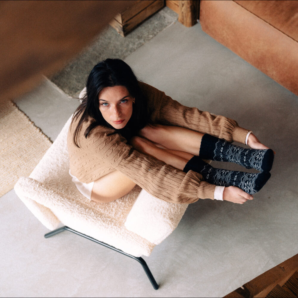 Bergen Wool - Black (1 Pair)