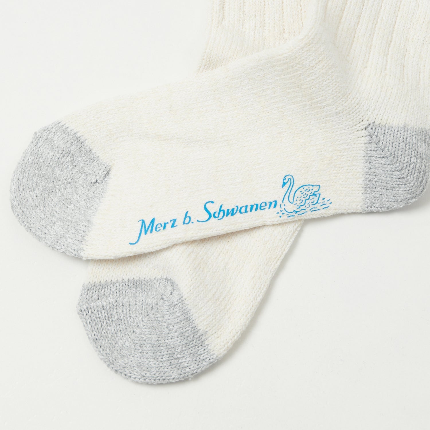 Merz b. Schwanen GS05 Stripe Sock - Nature/Black